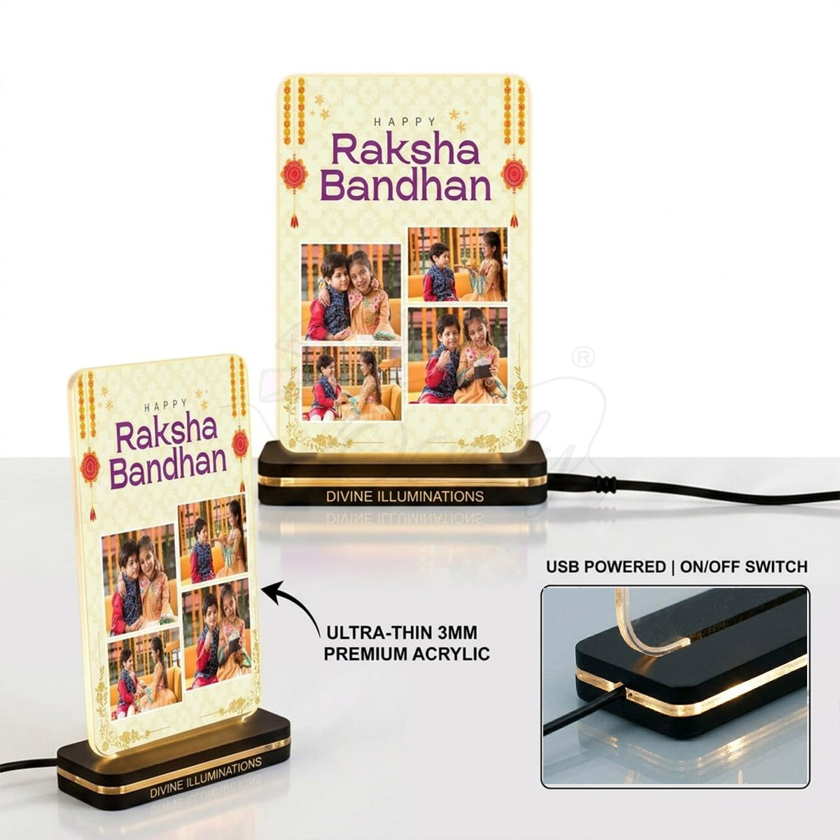 Raksha Bandhan LED Lamp