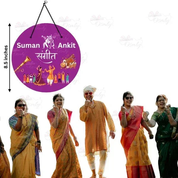 Custom Sangeet Hanging - OSMLY
