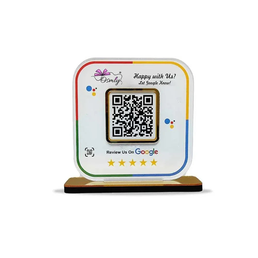 StylishGoogleReviewQRStand - OSMLY
