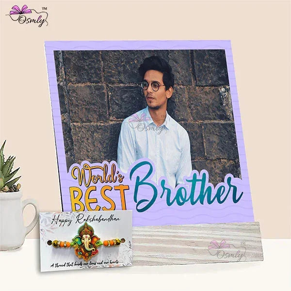 Worlds Best Brother Rakhi Combo - OSMLY