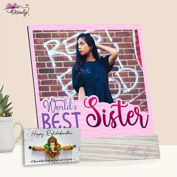 Worlds Best Sister Rakhi Combo - OSMLY