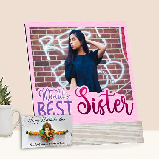 Worlds Best Sister Rakhi Combo - OSMLY