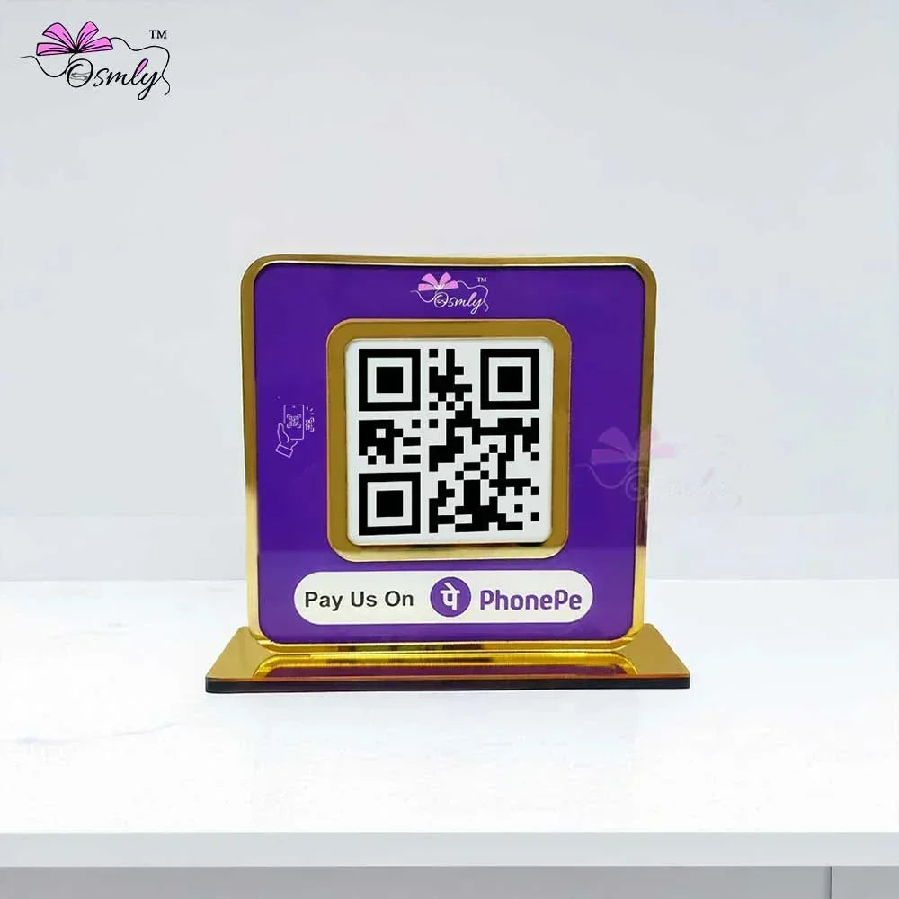 customizedPhonePeQRStandee - OSMLY