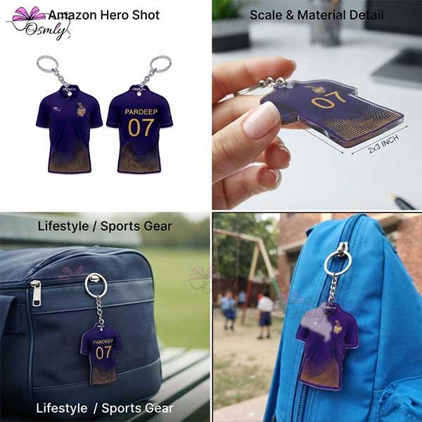 Kolkata Knight Riders Keychain