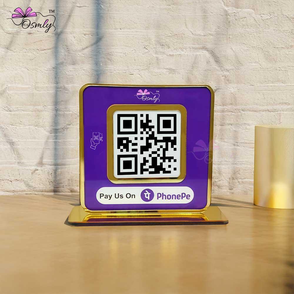 uvprintPhonePeQRStand - OSMLY