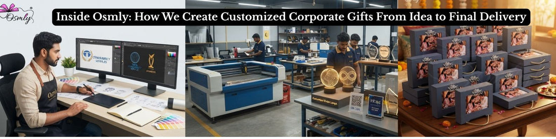 How We Create Customized Corporate Gifts at Osmly: From Idea to Final Delivery