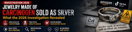Jewellery Sold as 925 Silver Found With Toxic Cadmium: What Amazon and TikTok Buyers Need to Know