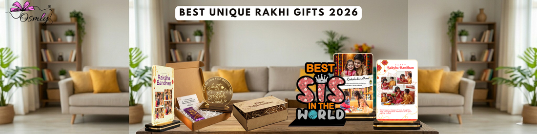 Best Unique Rakhi Gifts 2026: Why Personalized LED Lamps and Rakhi Gift Combos are Trending