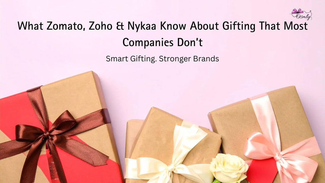 What Zomato, Zoho & Nykaa Know About Gifting That Most Companies Don’t - OSMLY