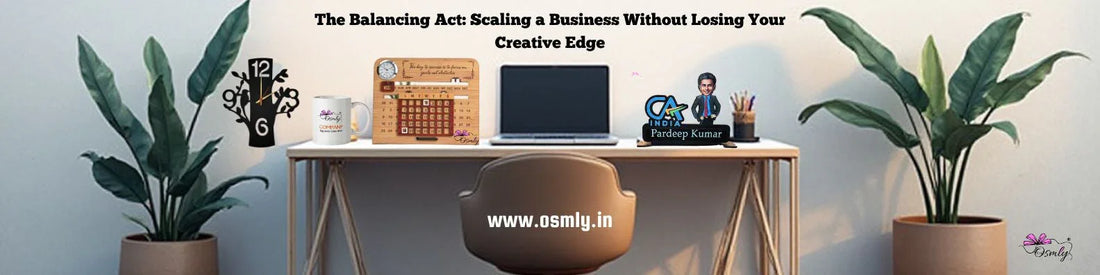 The Balancing Act: Scaling a Business Without Losing Your Creative Edge - OSMLY