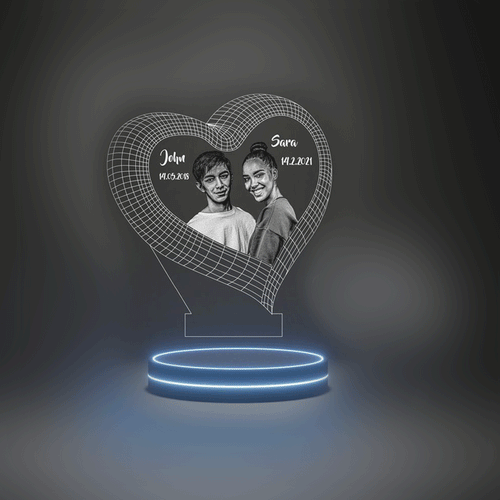 3D illusion Acrylic Lamps - OSMLY