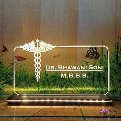 LED Table Name Plate - OSMLY
