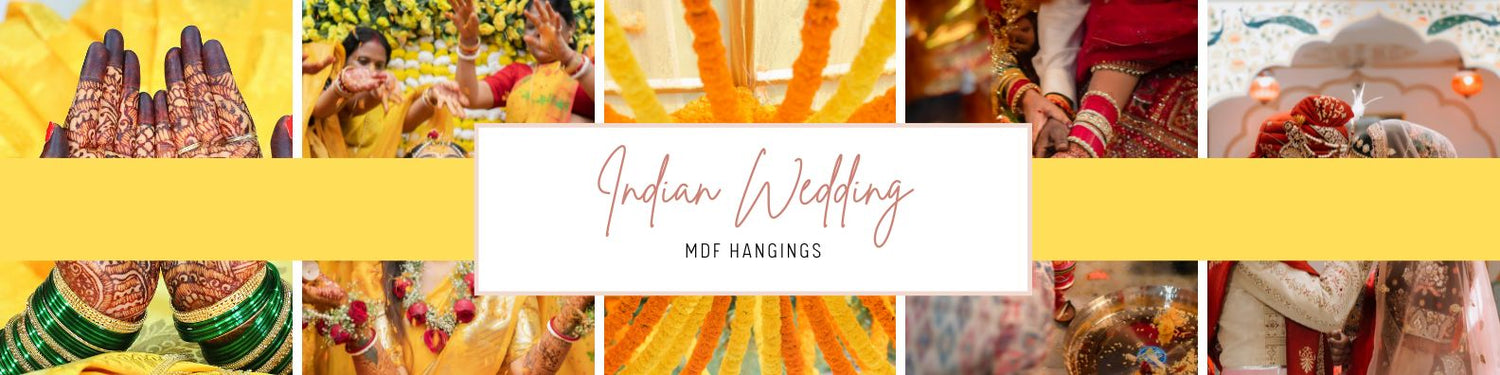 Indian Wedding MDF Hangings