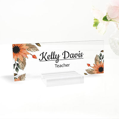 Printed Name Plate