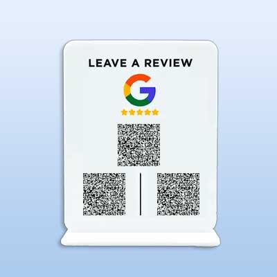 Three QR Stand - OSMLY