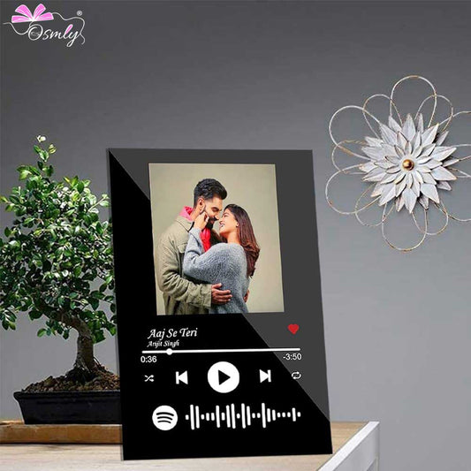 OSMLY Acrylic Spotify QR Frame from OSMLY Spotify QR Plauqe