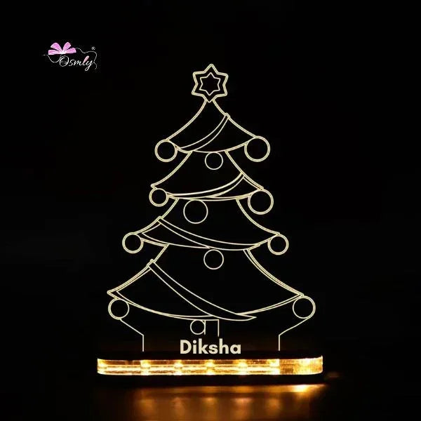 LED Acrylic Christmas Tree Lamp - OSMLY