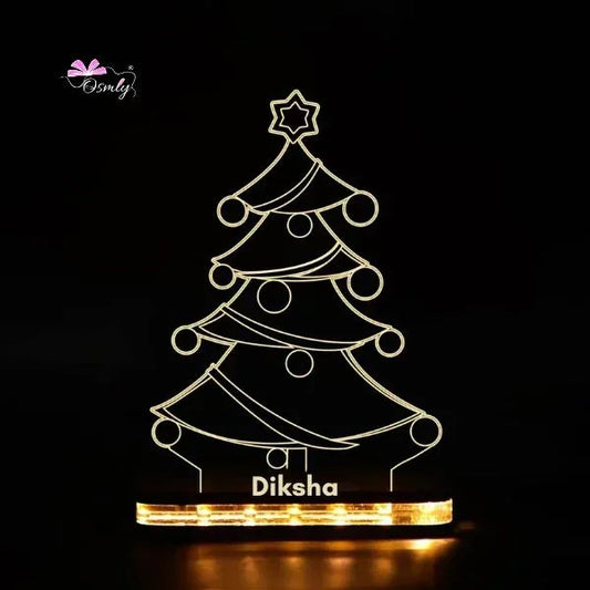 LED Acrylic Christmas Tree Lamp - OSMLY