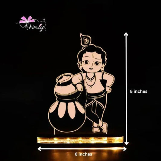 Acrylic LED Krishna Lamp - OSMLY