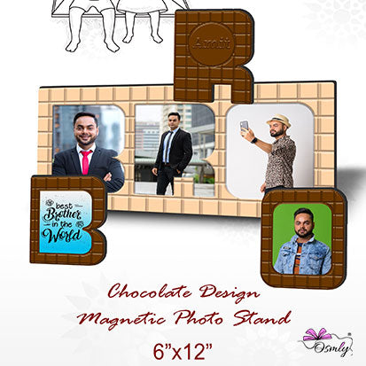 OSMLY Customized Bro Chocolate Theme Magnet Frame from OSMLY Magnet Frame