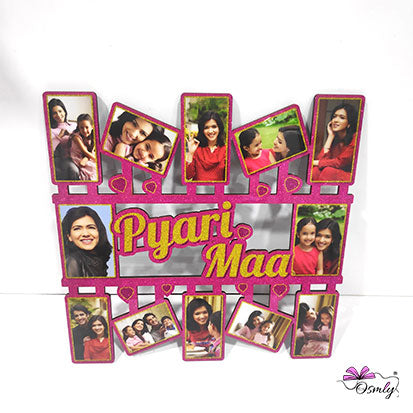 OSMLY Glitter Pyari Maa MDF Frame from OSMLY Glitter MDF Frame