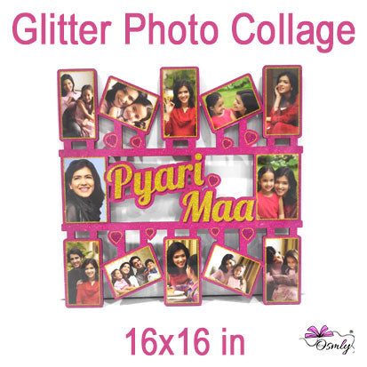 OSMLY Glitter Pyari Maa MDF Frame from OSMLY Glitter MDF Frame