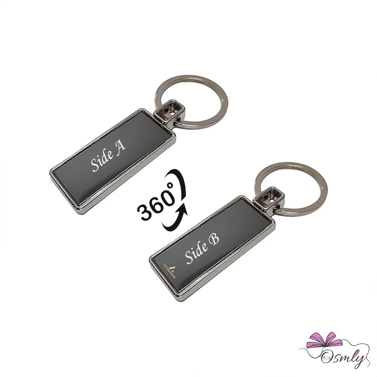 Drive Safe Metal Keychain - OSMLY