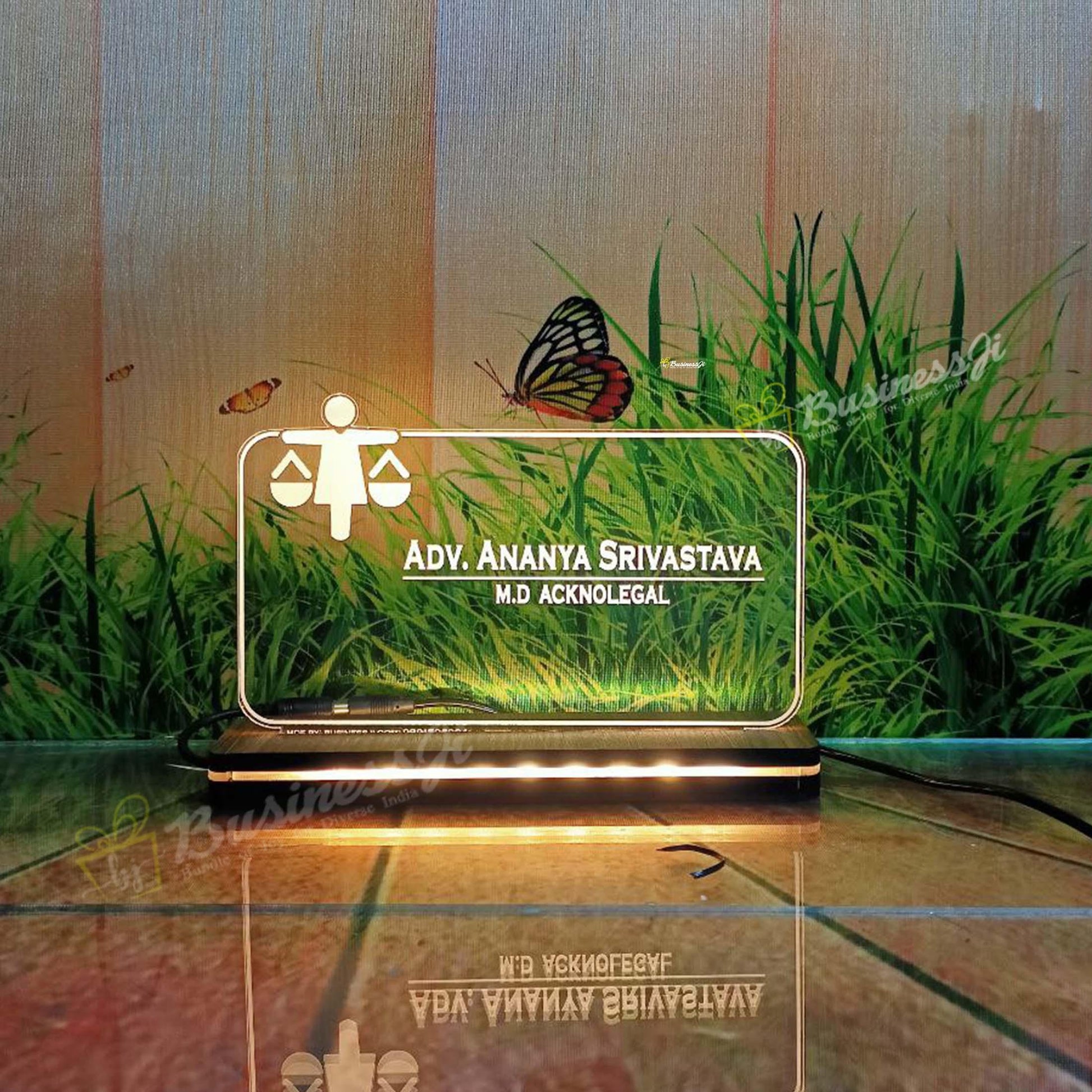 Advocate Acrylic Sign Lamp - OSMLY