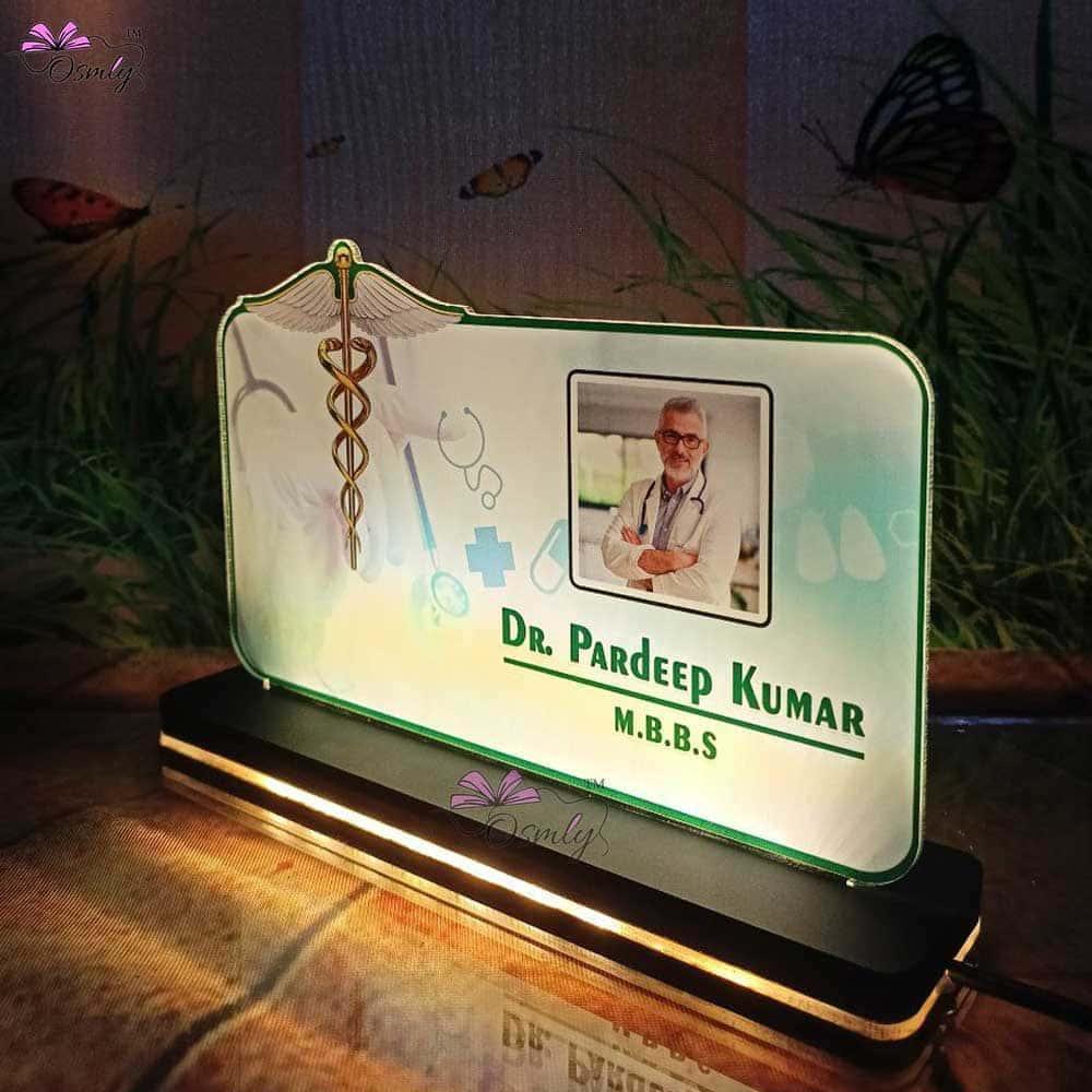 UV Print Customized Doctor Name Plate - OSMLY