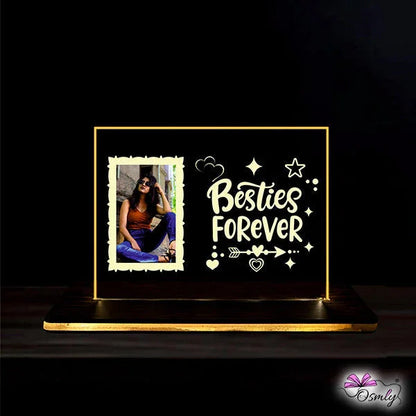 Bestie Forever Acrylic UV Lamp - OSMLY