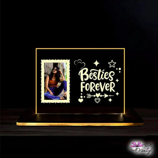Bestie Forever Acrylic UV Lamp - OSMLY