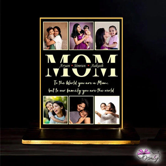 Mom Acrylic LED Lamp - OSMLY