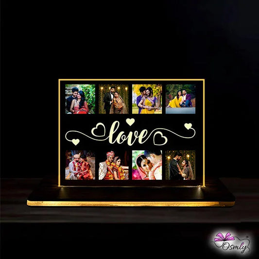 Love UV Print Acrylic Lamp - OSMLY