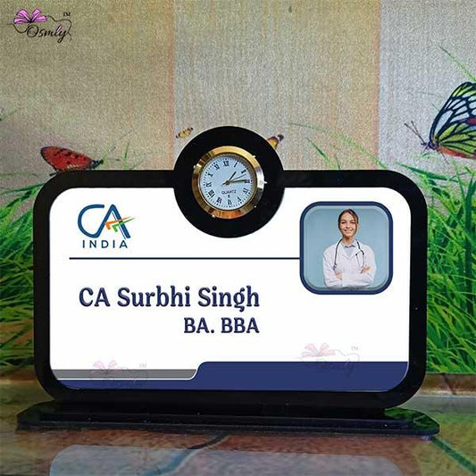 UV Printed CA Name Plate - OSMLY