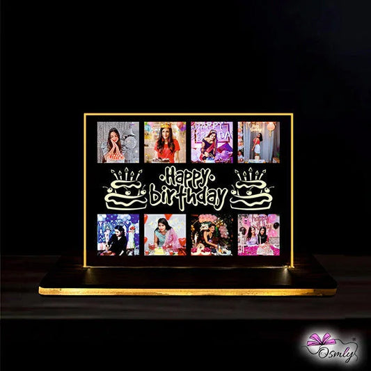 Happy Birthday Acrylic UV Frame - OSMLY
