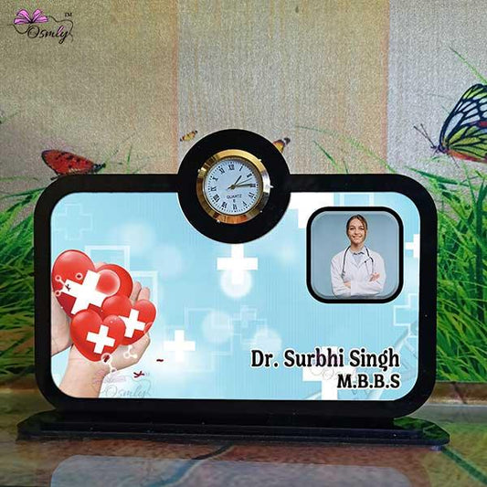 Heart Doctor Clock Plaque - OSMLY