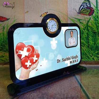 Heart Doctor Clock Plaque - OSMLY