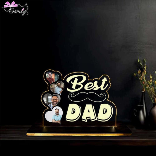 Best Dad LED Plaque - OSMLY