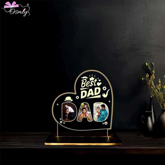 Best Dad Acrylic Lamp - OSMLY