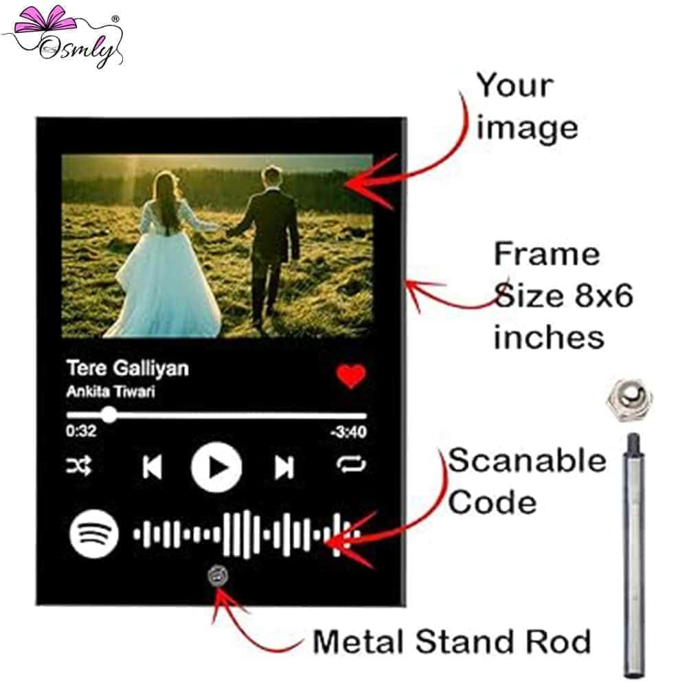 Acrylic Spotify QR Frame - OSMLY