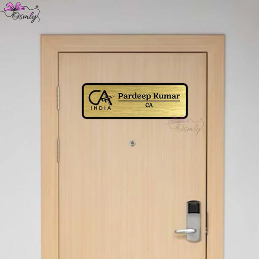 Customized Door Name Plate for CA - OSMLY