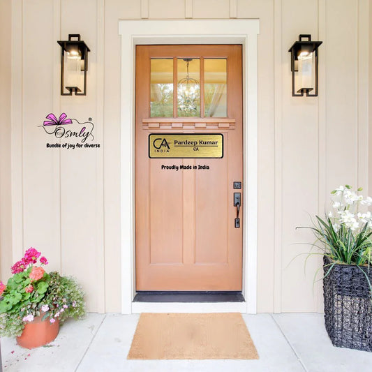 Customized Door Name Plate for CA - OSMLY