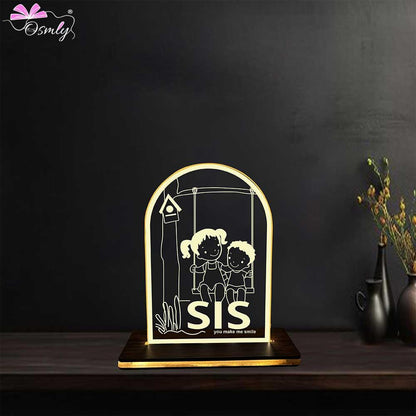 Acrylic LED Plaque for Sis - OSMLY