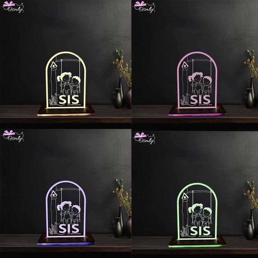 Acrylic LED Plaque for Sis - OSMLY