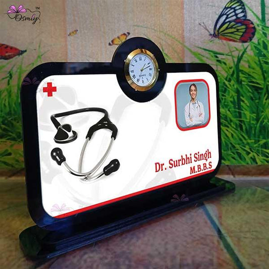 Stethoscope Doctor Name Plate - OSMLY