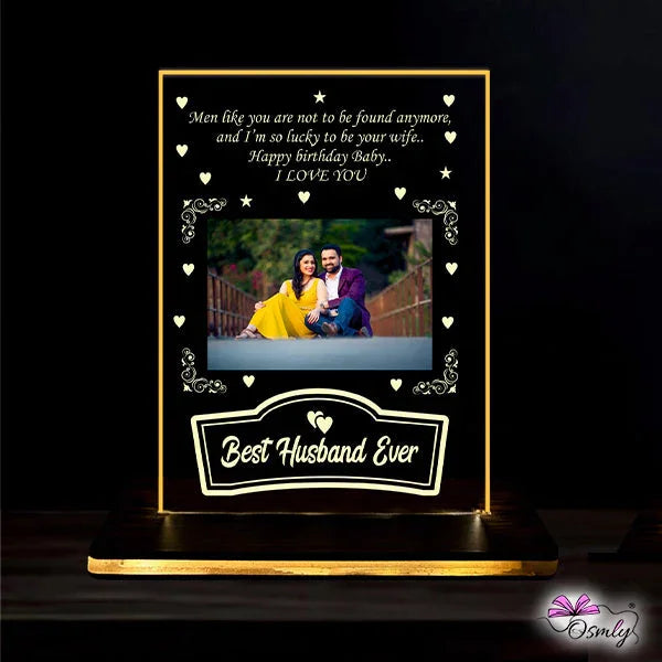 Best Husband Ever Acrylic Lamp - OSMLY