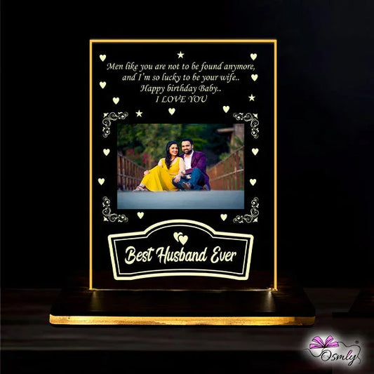Best Husband Ever Acrylic Lamp - OSMLY