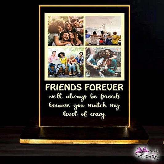 Friends Forever Acrylic LED Lamp - OSMLY