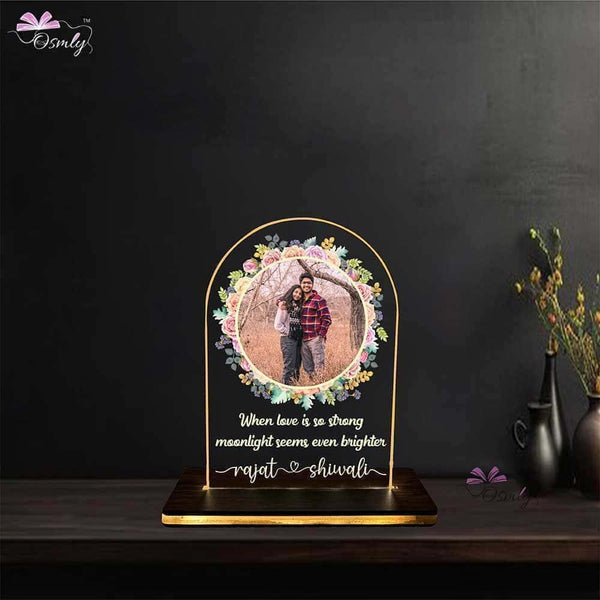 Acrylic LED Couple Plaque - OSMLY