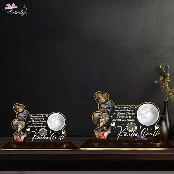Acrylic Karwa Chauth Lamp - OSMLY